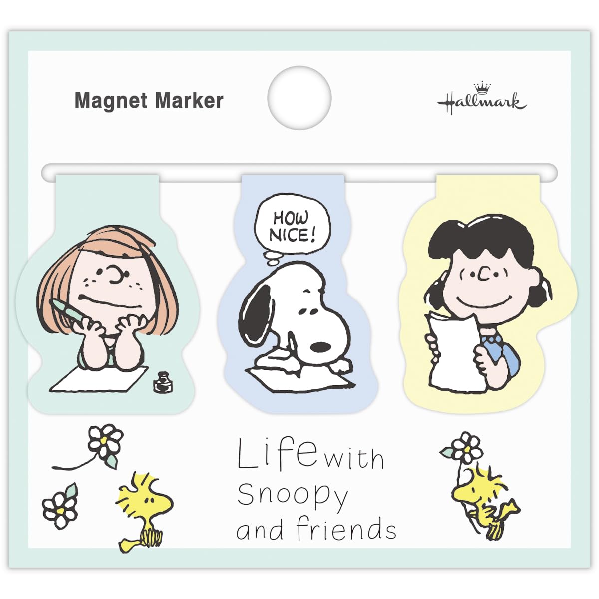 Amazon | ホールマーク スヌーピー マグネット グリーン 831257