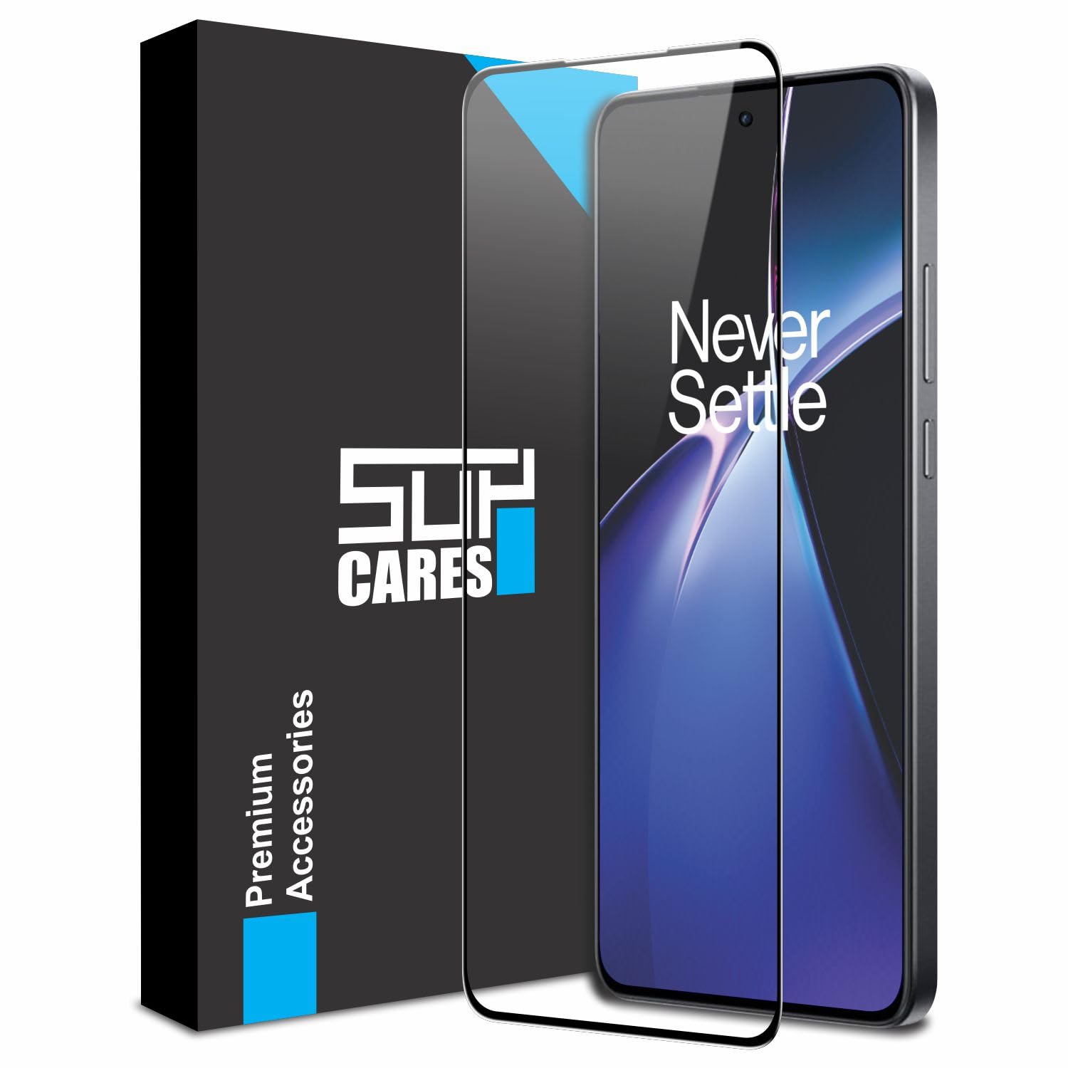 SupCares Edge to Edge Tempered Glass for OnePlus Nord CE 4 5G (6.7 Inch) with Easy Self Installation Kit | Black (B0CZ723J73) Amazon Price History, Amazon Price Tracker