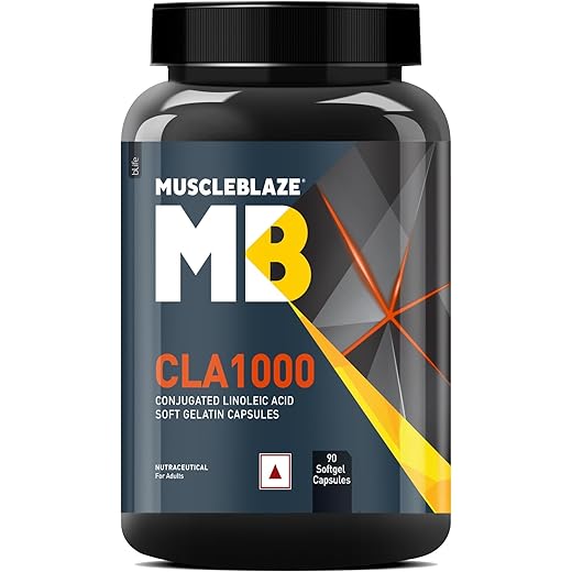 MuscleBlaze CLA 1000 Fat Burner 90 Softgel Capsules