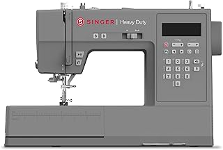 SINGER | HD6700 Electronic Heavy Duty Sewing Machine with 411 Stitch Applications - Sewing Made Easy