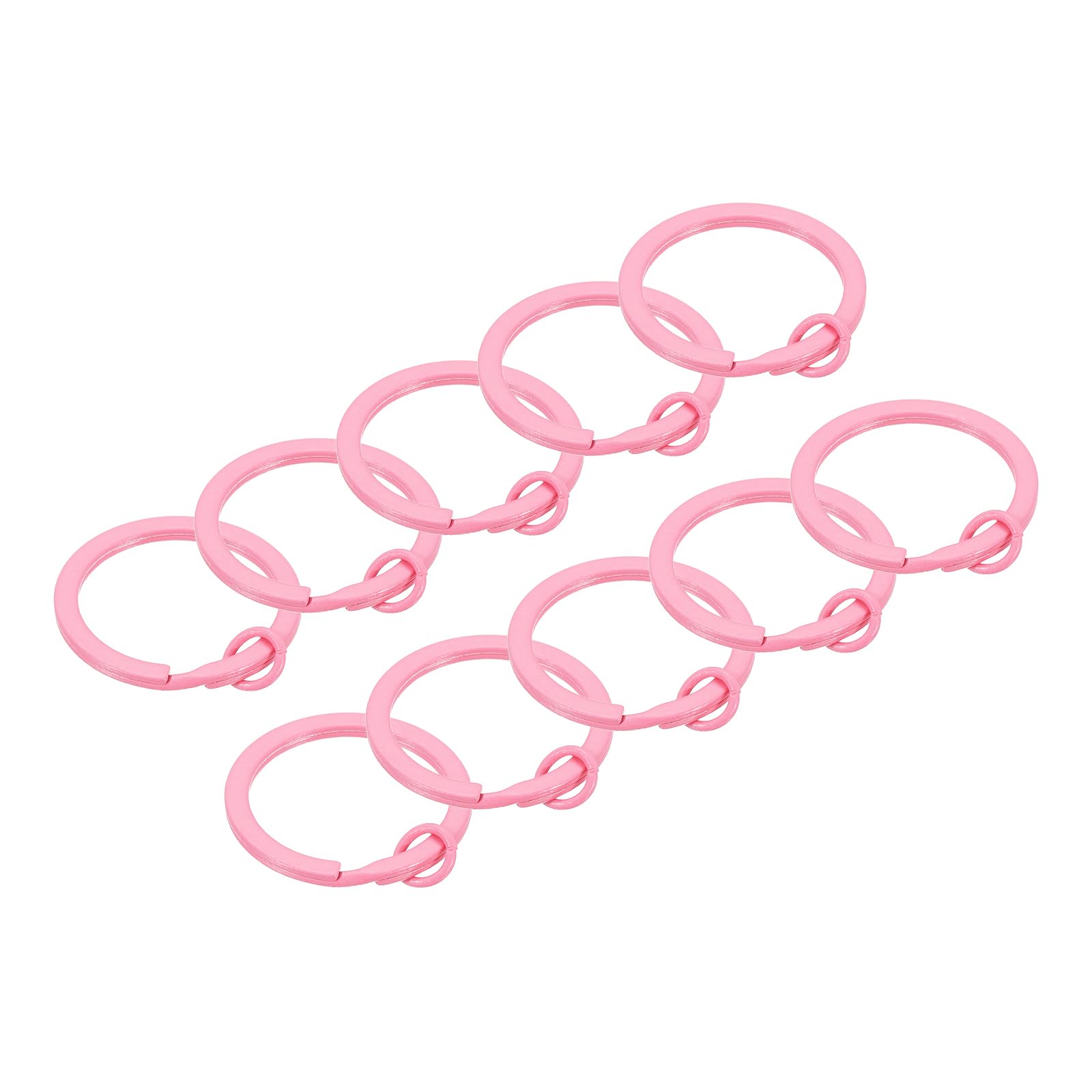 Amazon.com: uxcell 10Pcs Pink Split Keychain Rings, Modern