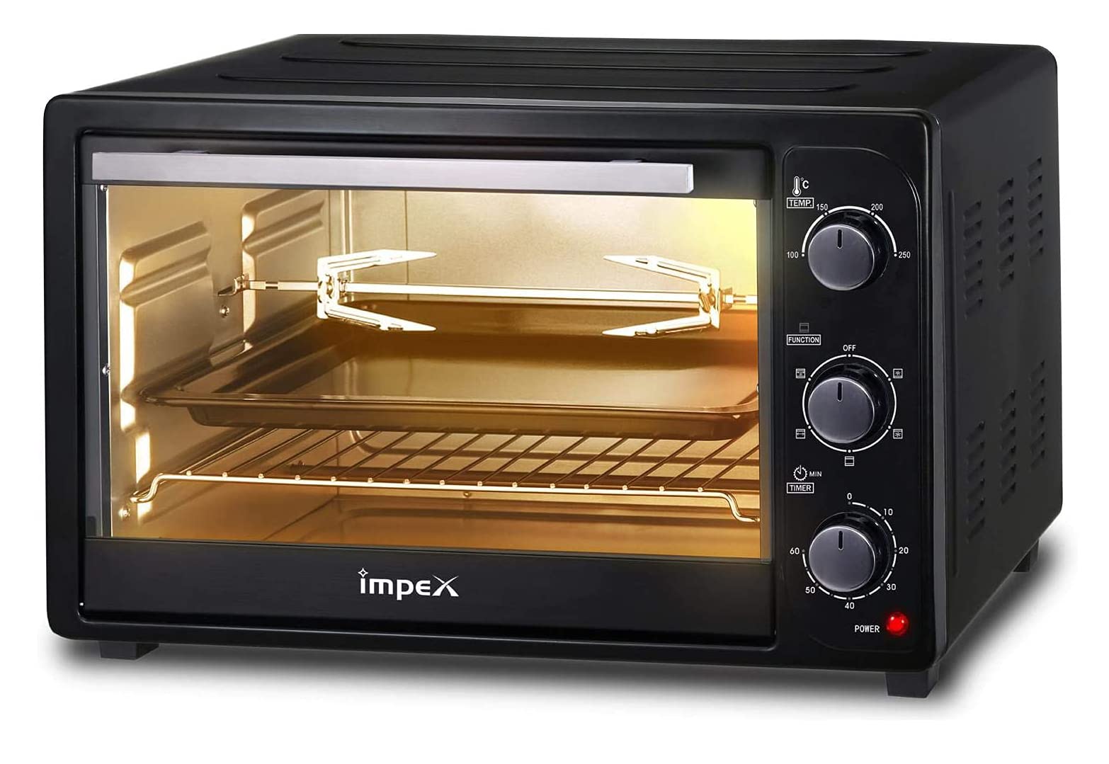 Impex KUK 9 Pcs Nonstick Cookware Set