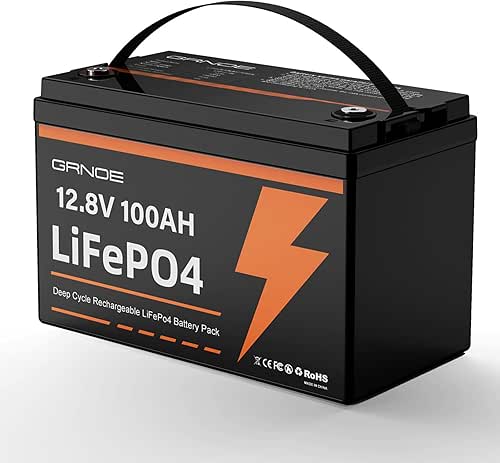 12V 100Ah LiFePO4 Battery Lithium Battery Group 31 Built-in 100A