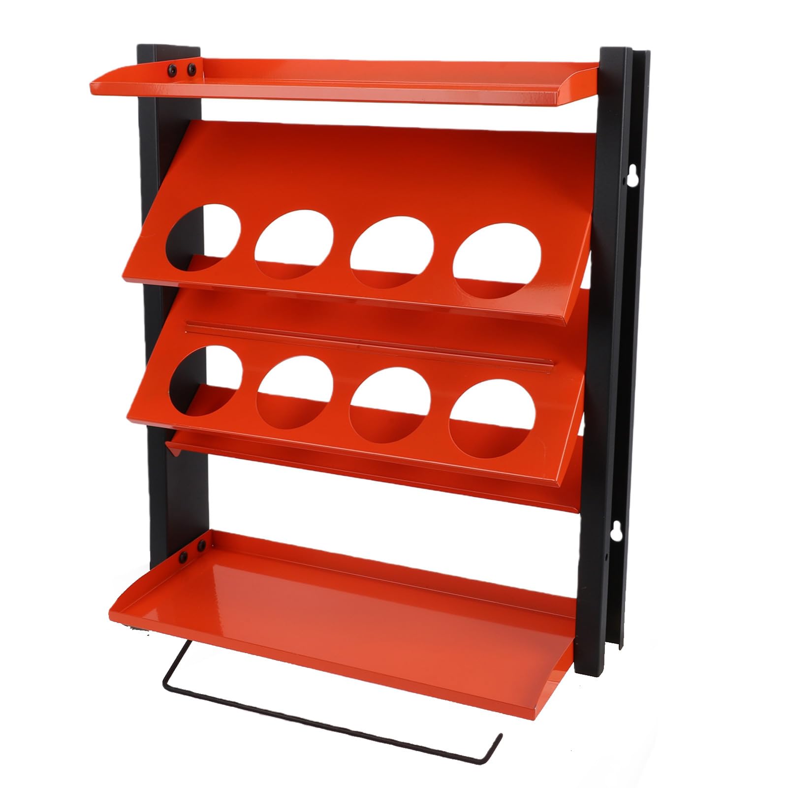 Eujgoov Soporte de Pared para Botellas Pulverizadoras, Organizador de 8