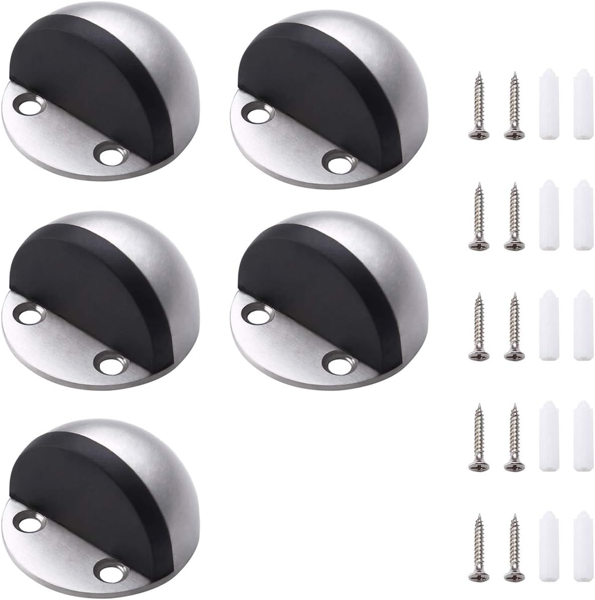 KES Stainless Steel Safety Door Stop Metal Door Holder