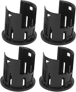 4Pcs Parking Assist Sensor Bezels,KIMISS ABS Front Rear Parking Aid Assist Sensor Housing for Dodge Ram 1500(Black)