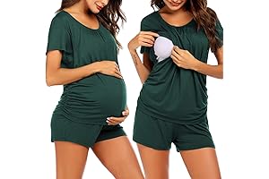 Ekouaer Postpartum Pajamas for Hospital After Birth