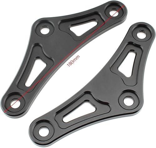 Miniatura 8 de Areyourshop Kit de eslabones de bajada de aluminio CNC de 1.181 in para Kawasaki Z900RS CAFE 2018-2021, Z900RS 2018-2021, Z900 2017-2022