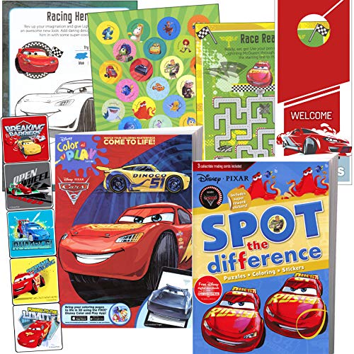 Download Disney Cars 3 Coloring Book And Stickers Super Set Bundle Disney Cars Coloring Book With Disney Cars Stickers Specialty Jumbo Reward Stickers Buy Online In Aruba At Aruba Desertcart Com Productid 46097591
