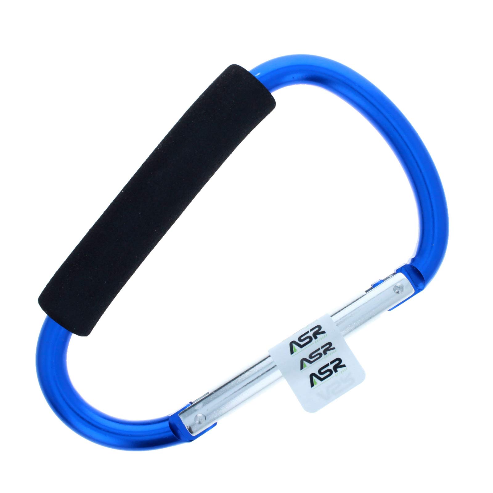 7 Inch Jumbo Aluminum Carabiner Hiking Cushion Grip (6 Colors)