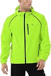 baleaf Rain Jacket Men Waterproof Impermeable Homme Windbreaker Running Cycling Golf Hiking Gear Hood Lightweight Packable