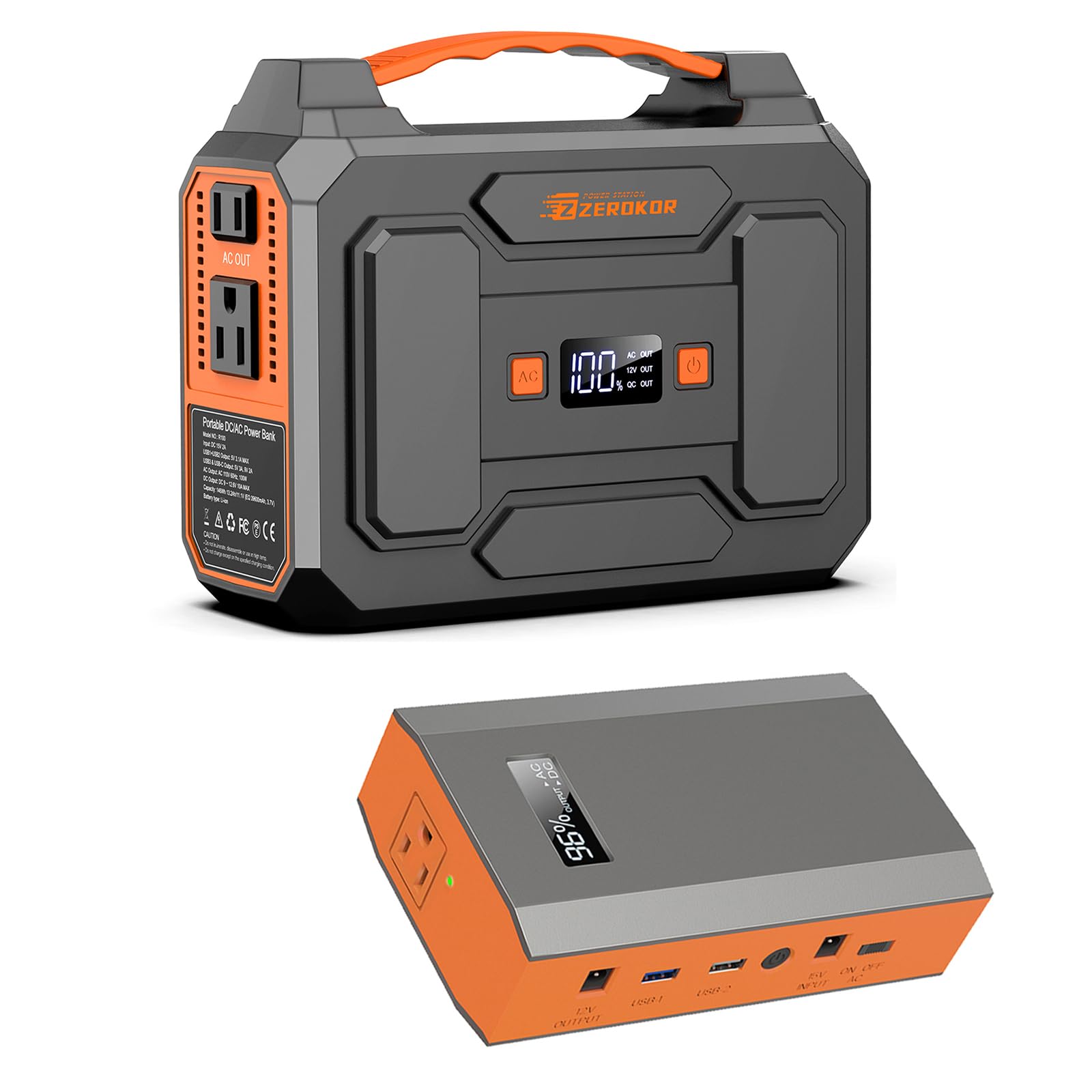 Amazon.com: ZeroKor Mini Power Station 100W/146Wh and 65WPortable