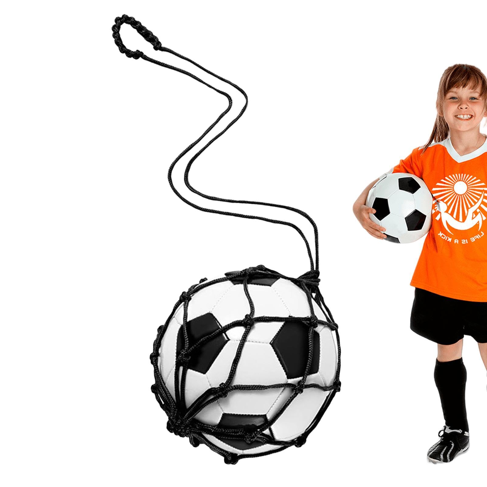 Borsa Rete Per Palloni Sportivi - Porta Palloni Da Basket, Calcio E Pallavolo, Con Tasca E Moschettone - Foto 9