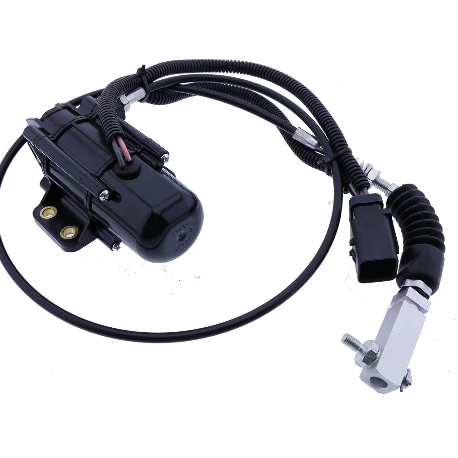 FridayParts Throttle Motor Governor 379-0803 3790803 with Single Cable 5 Pins Plug Competiable with Caterpillar CAT Mini Hydraulic Excavator 303.5E 304E 306E 307E 308E 308E CR 308E SR