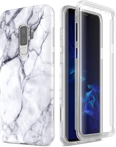 Miniatura 8 de SURITCH - Funda para Galaxy S9 Plus de 6.2 pulgadas, (protector de pantalla integrado), protección de cuerpo completo a prueba de golpes,