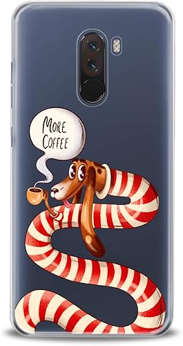 Miniatura 1 de Lex Altern TPU Case Compatible with Xiaomi Mi 11 Pro 9 SE A2 A1 Note 8 SE Mix 2s 8X Slim fit Clear More Morning Quote Smooth Print Coffee Teens