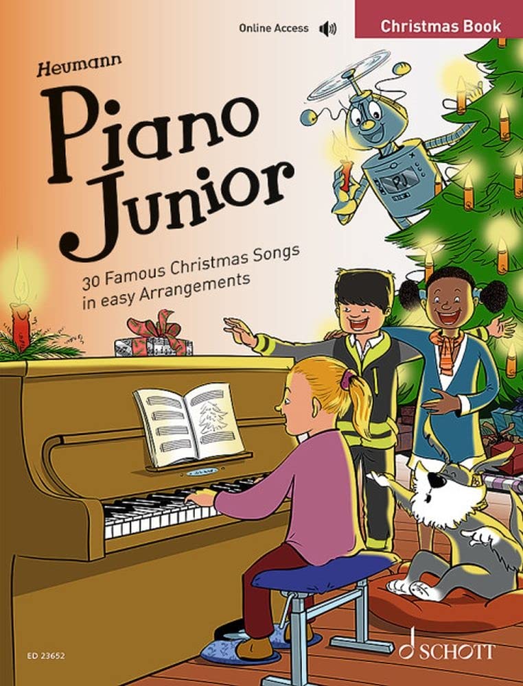 Piano Junior Christmas Book - 30 Famous Christmas Songs in easy Arrangements - Piano Sheet Music - Schott Music (ED 23652)