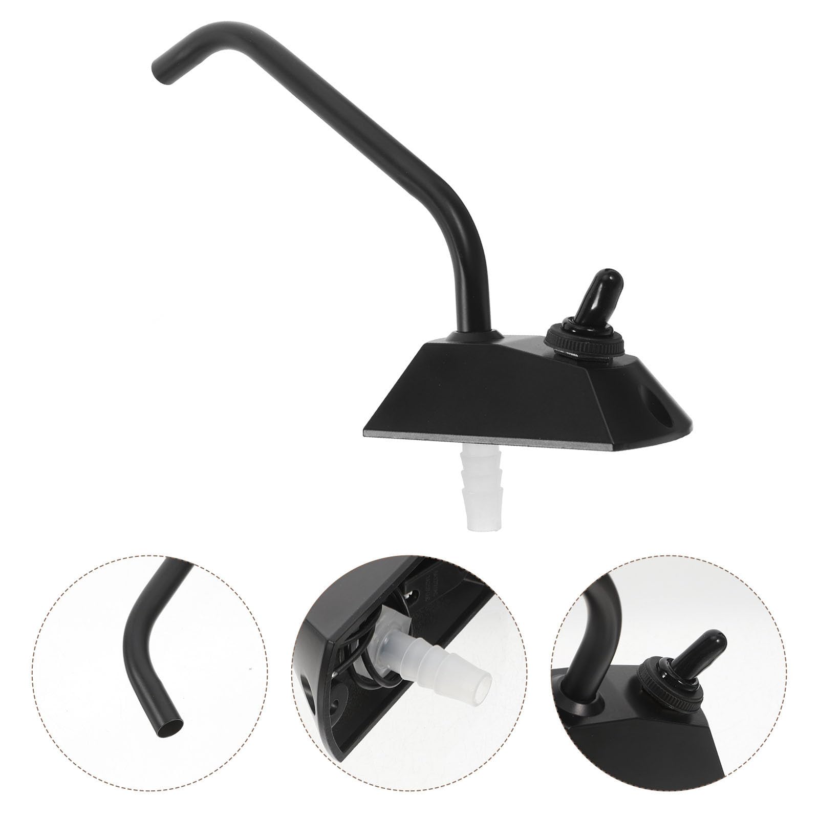 Grifo Eléctrico para Autocaravana, Cobre Negro, un Orificio