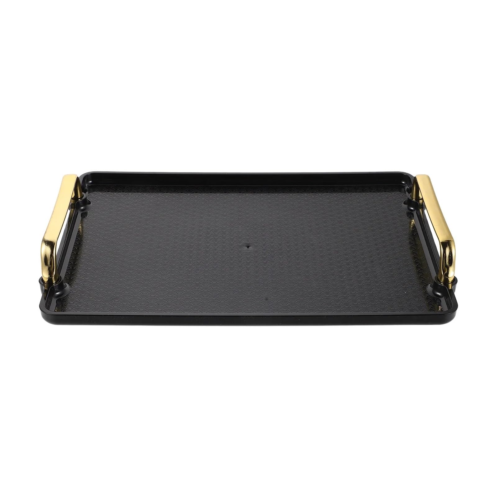 Bandeja for bañera Organizador de Estante baño Multiusos Rectangular Negro