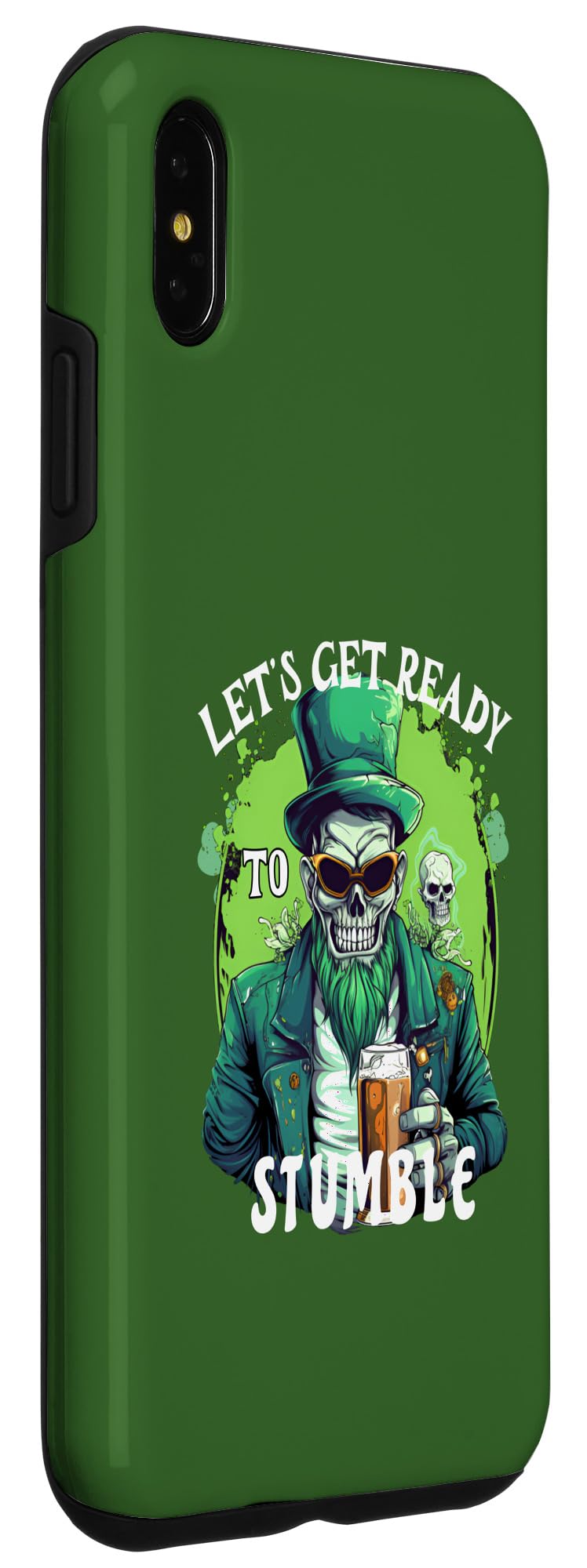 iPhone XS Max Irish Paddy's Day. St. Patricks Day. Funny St. Patricks Day Case - Image 3