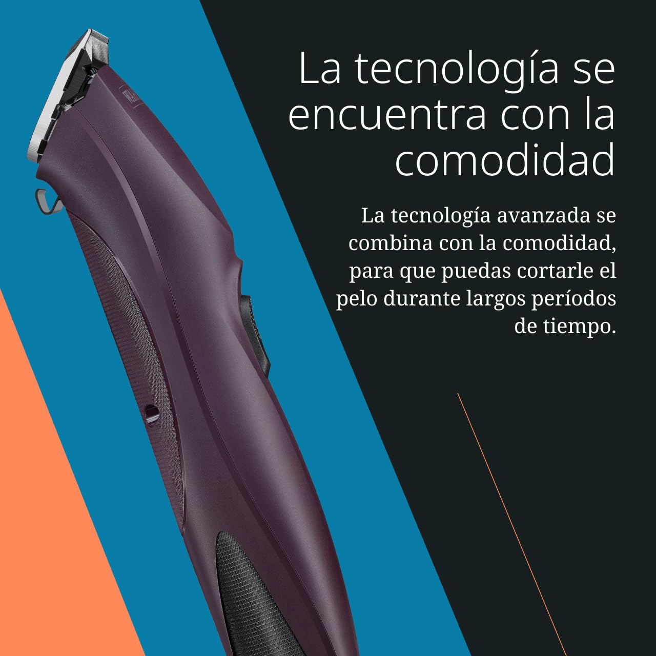 Wahl KM Supera, Cortapelos Inalámbrico para Mascotas, Ergonómico | Cortapelos Inalámbrico para Mascotas, 2 Baterías Intercambiables, 3000 y 3700 RPM, Motor sin Escobillas, Ligero y Silencioso