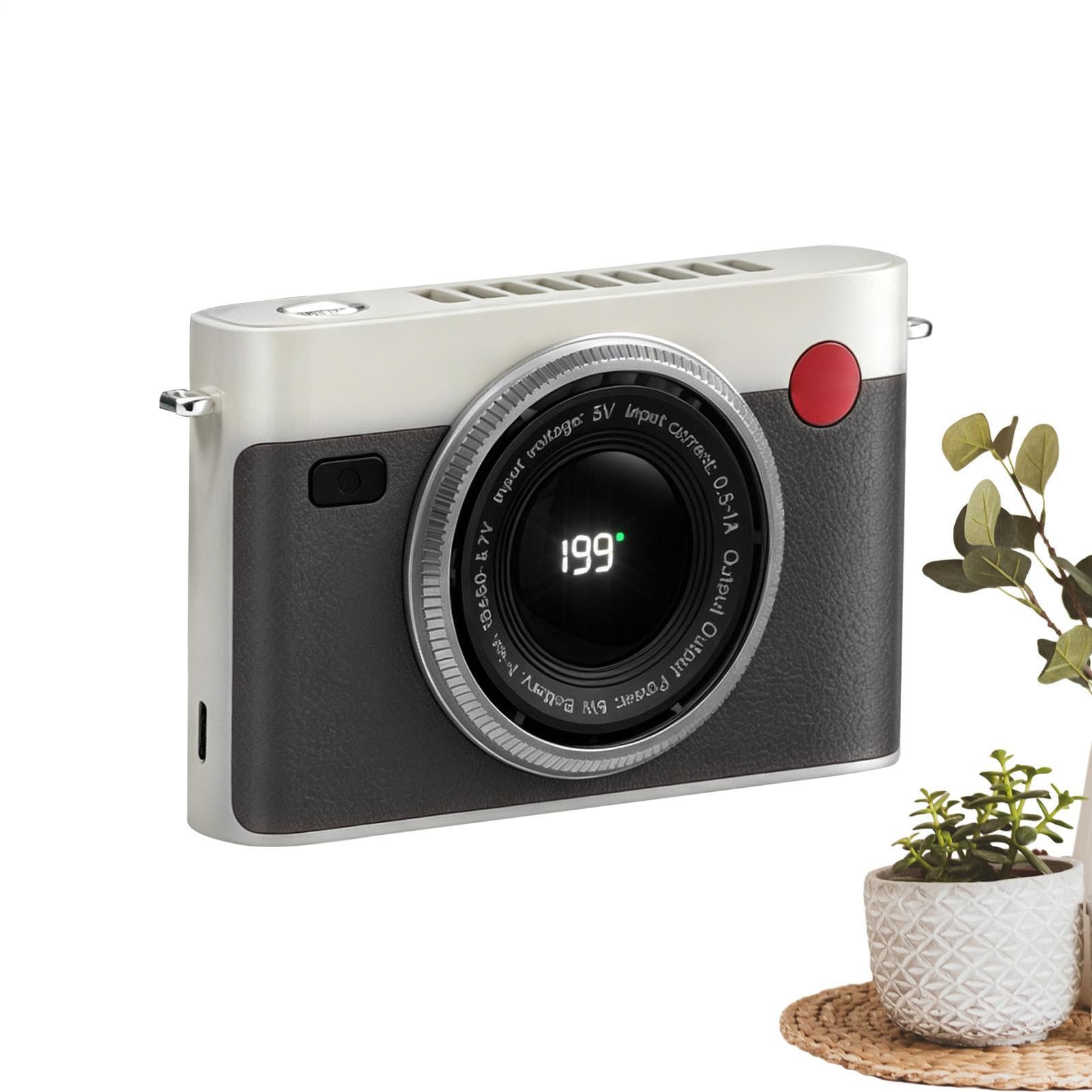 Ventilador de mano portátil alimentado por pilas pequeño y silencioso para viaje