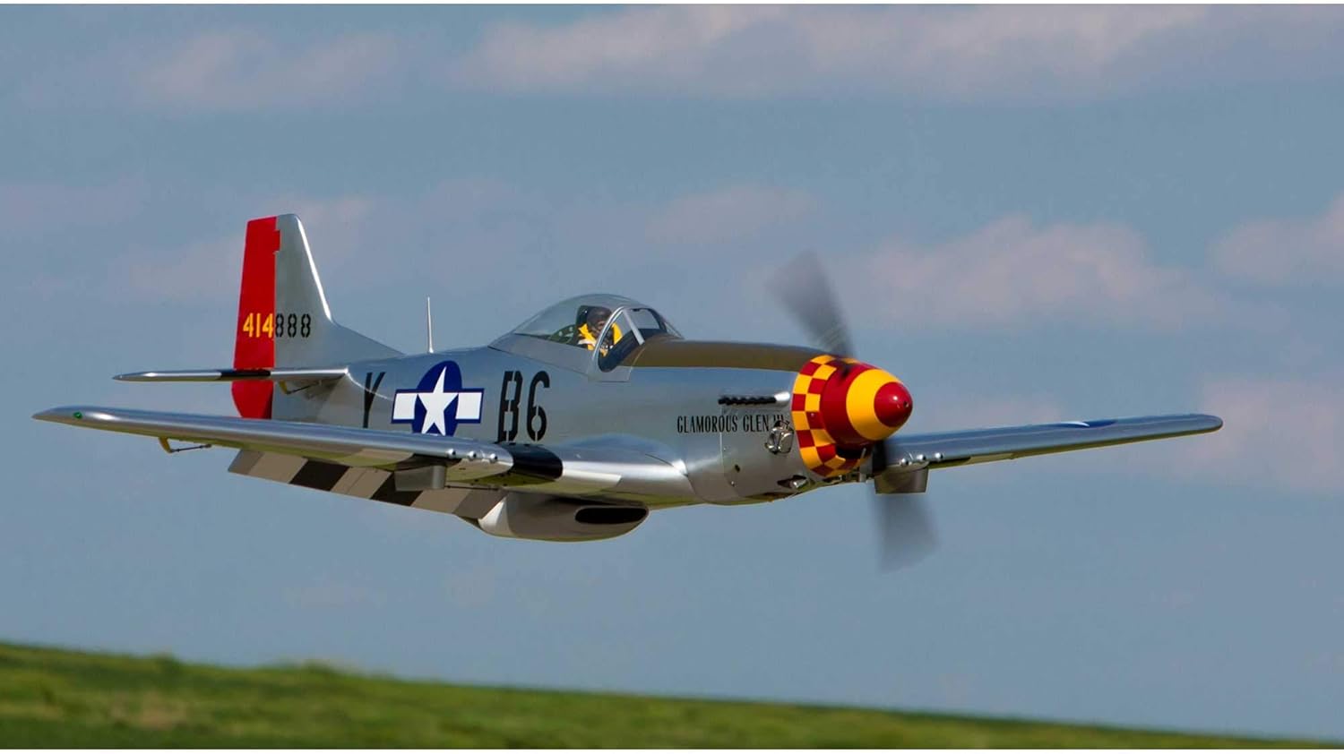 Hangar 9 P-51D Mustang 60cc ARF 2 Boxes HAN4770 Airplanes ARF Giant