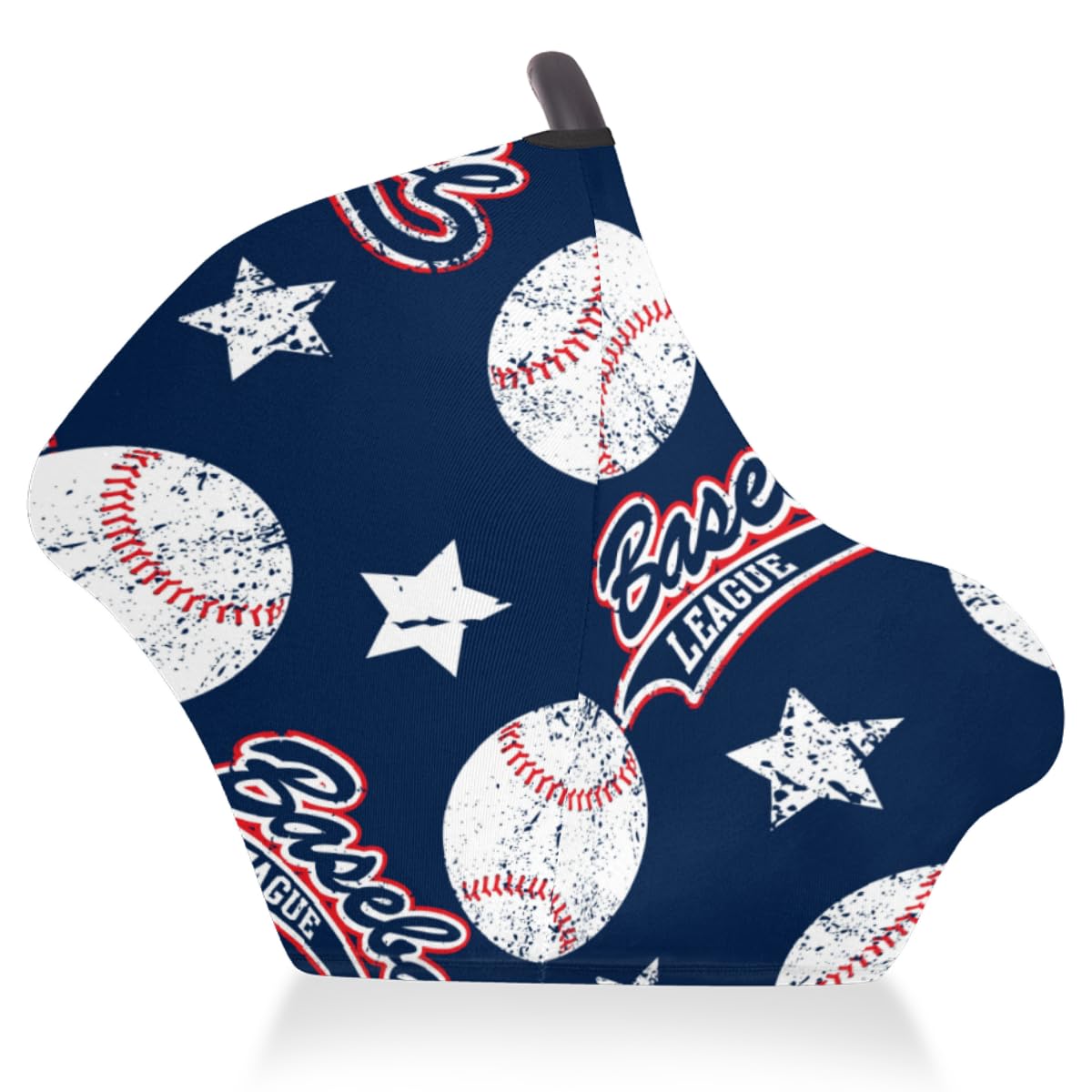 Sports Baseball Baby Car Seat Cover for Baby Boys and Girls Breathable Lightweight Carseat Cover Baby Carrier Cover Soft Flexible for Girls Boys