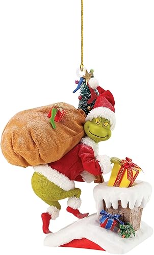 Adornos para árbol de Navidad Colgante acrílico para árbol de Navidad 2023, divertido verde Grinchs, decoración de Navidad para el hogar, fiesta de