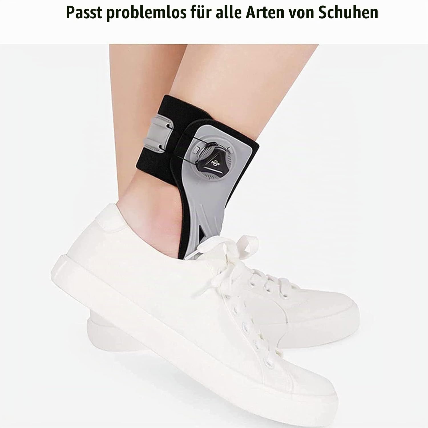 LegendTech Fußheberorthese, Verstellbare Knöchelorthese, Knöchelstabilisatorbandage für Männer und Frauen Verstauchte Knöchelbandschäden sehnenentzündung Schmerzlinderun