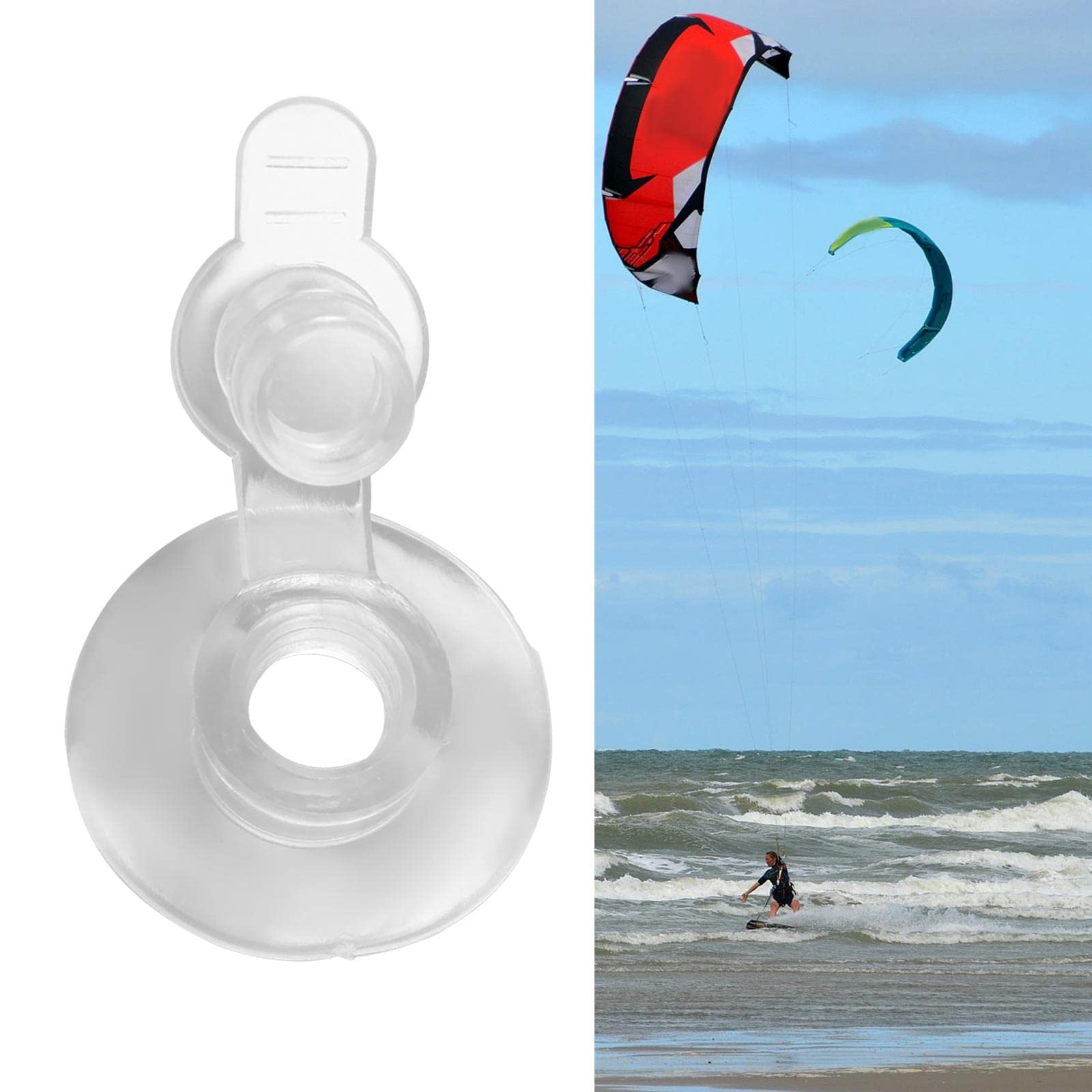 Generic 1PC Kiteboarding Kite Gonfia Una Valvola Della Pompa per La Riparazione Senza