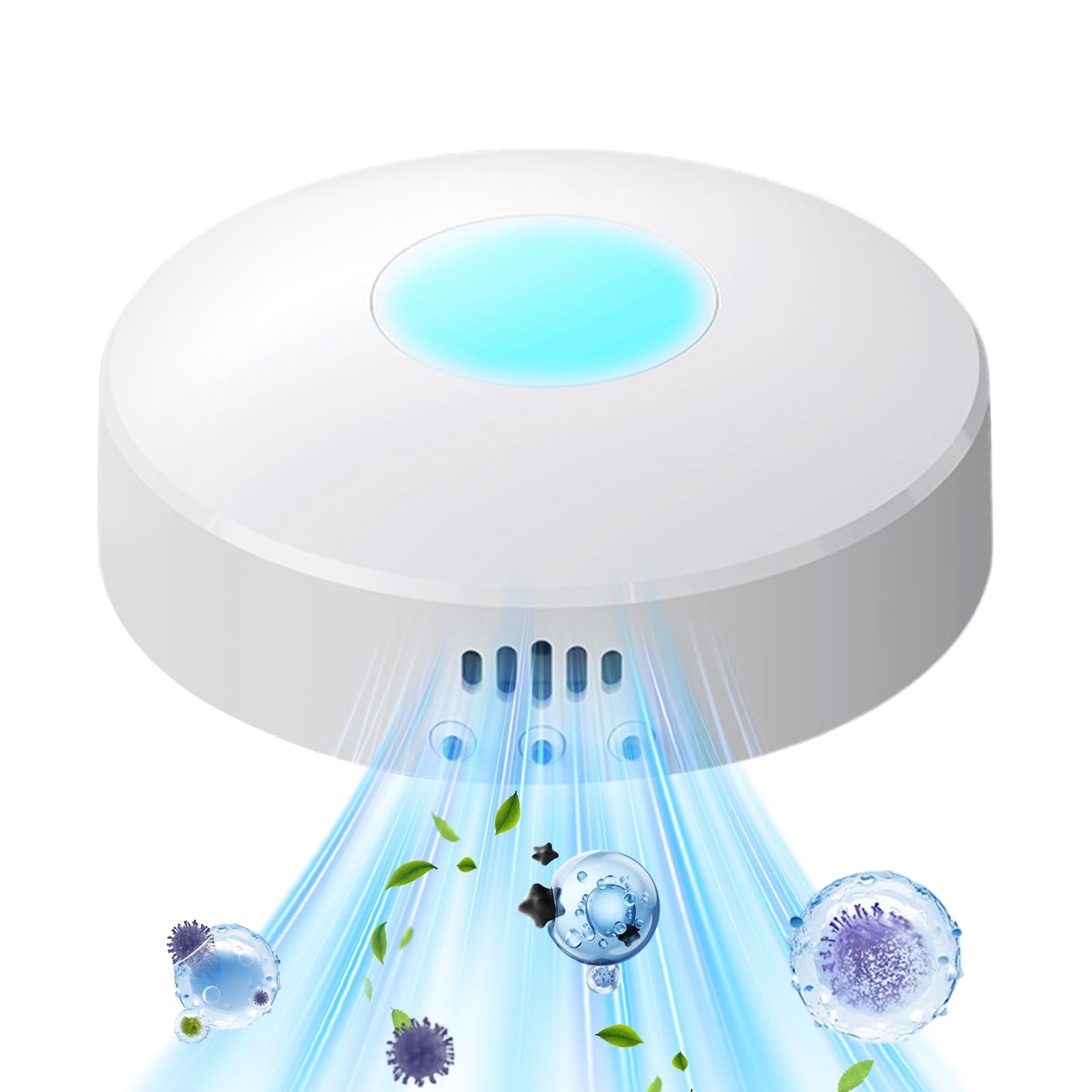 Purificateur d'air pour bac à litière portable et silencieux pour la maison