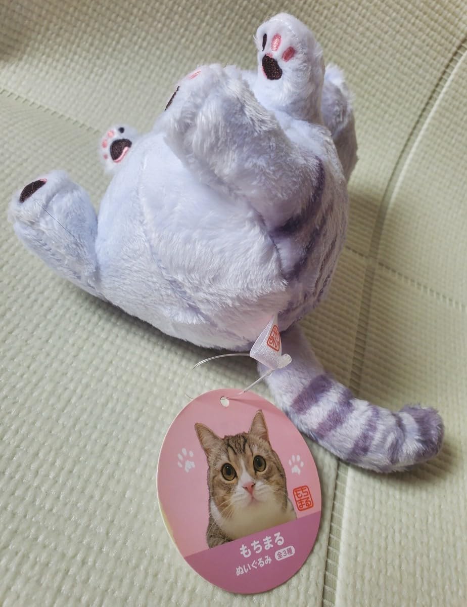Amazon.co.jp: 猫×もちまる×片目ウインクver.× ぬいぐるみ
