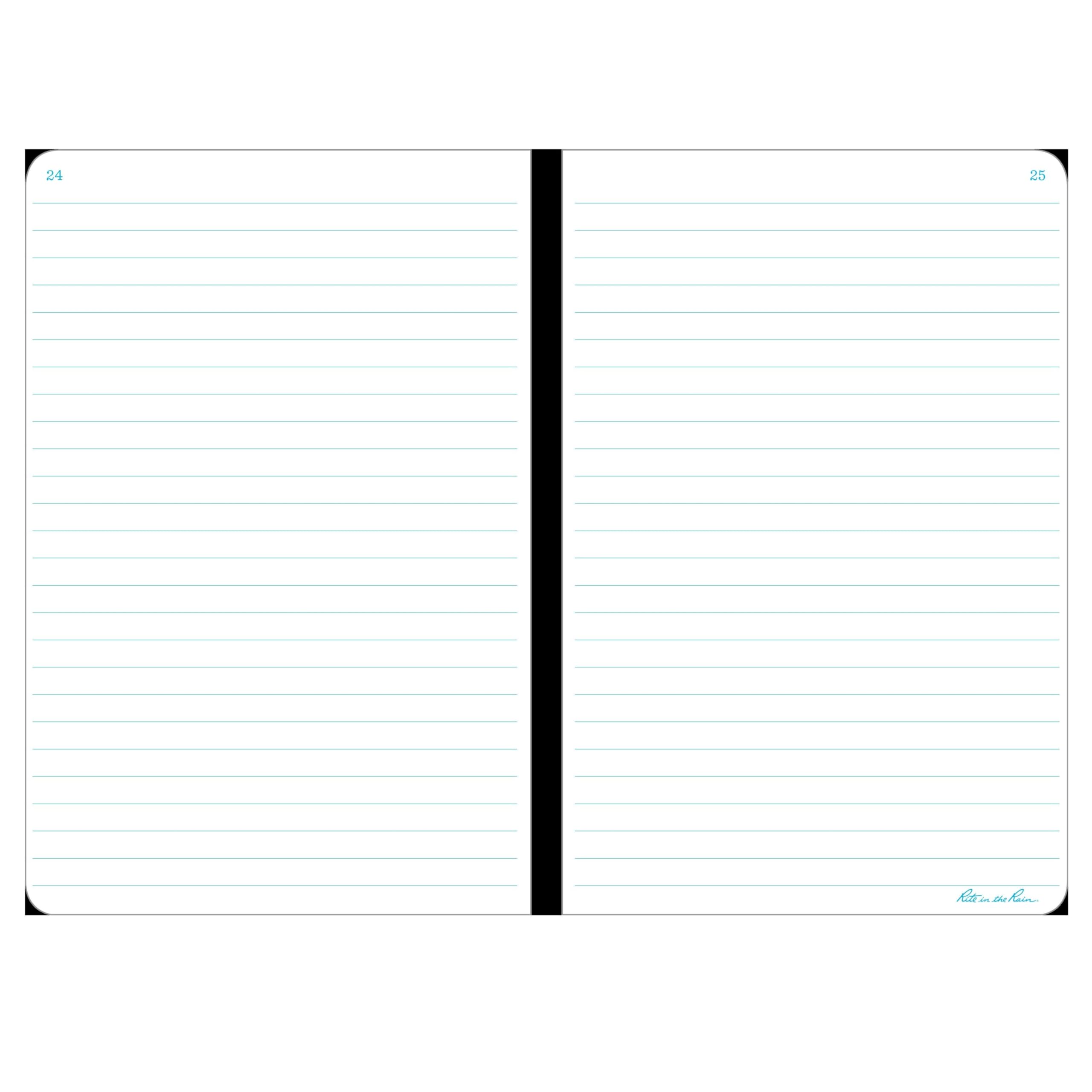 Rite In The Rain Weatherproof Mini-Stapled Notebook, 3 1/4" X 4 5/8", Tan Cover