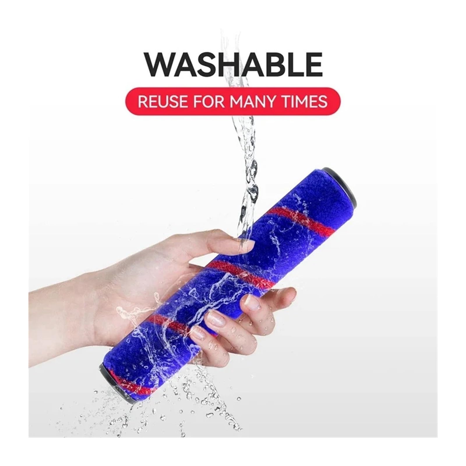 Cabezal De Cepillo De Rodillo Suave, Compatible Con Dyson, V7 V8 V10 V11 SV12 V15, Piezas De Aspiradoras De Varilla Inalámbrica, Accesorio for Suelo De Madera Dura