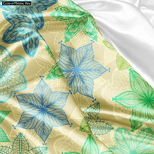 Image of ArtzFolio Vintage Ornate Flowers | Reusable Sack Bag | Bag for Gym, Storage, Vegetable & Travel