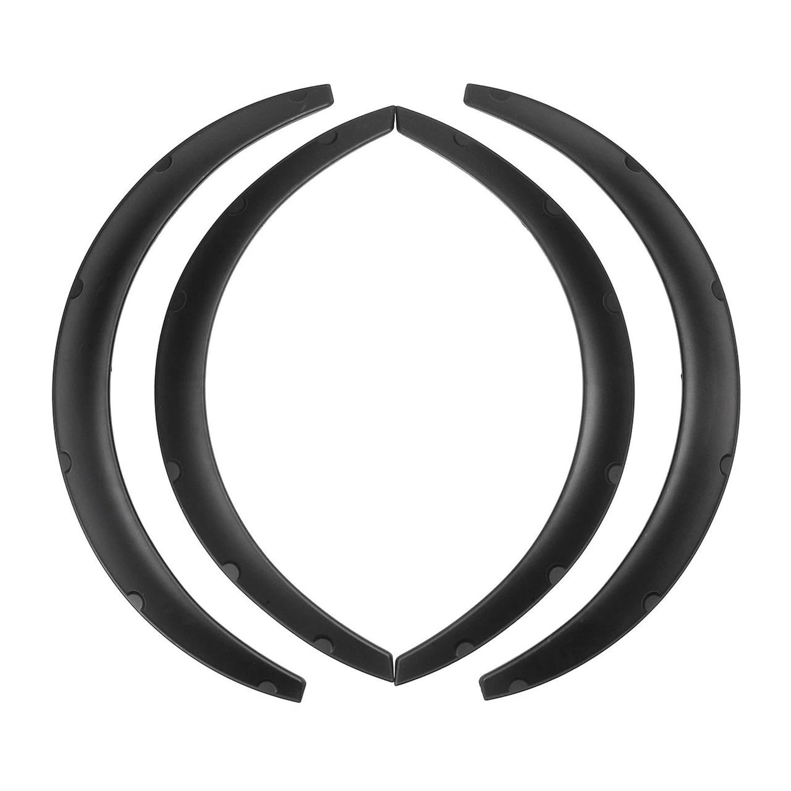 pour Benz 4 Pièces Universelles pour Élargisseurs d'ailes Flexibles pour Arches De Roue, Accessoires De Voiture Sourcils de Roue de Voitur