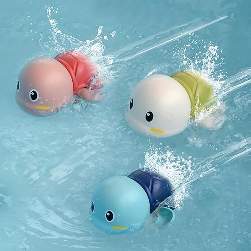 Juguetes de baño para bebés juguetes de tortuga de natación para niños pequeños juguetes flotantes para bañera de agua juegos de baño para piscina disponible en Yaxa Costa Rica