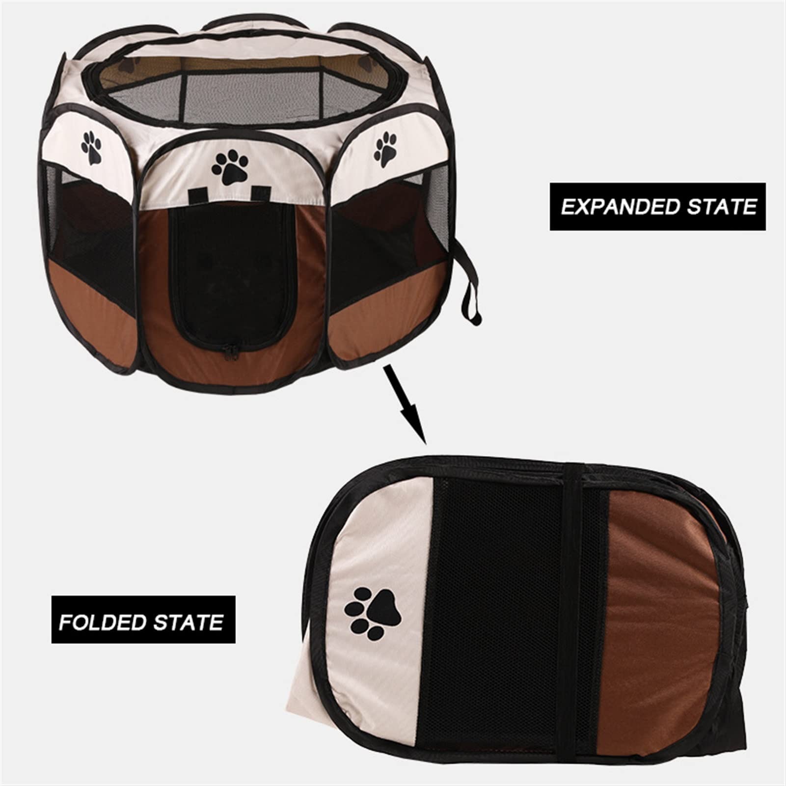 Katzenzaununterlage Aus Oxford-Stoff - Wasserdichte Laufgittermatte Für Haustiere