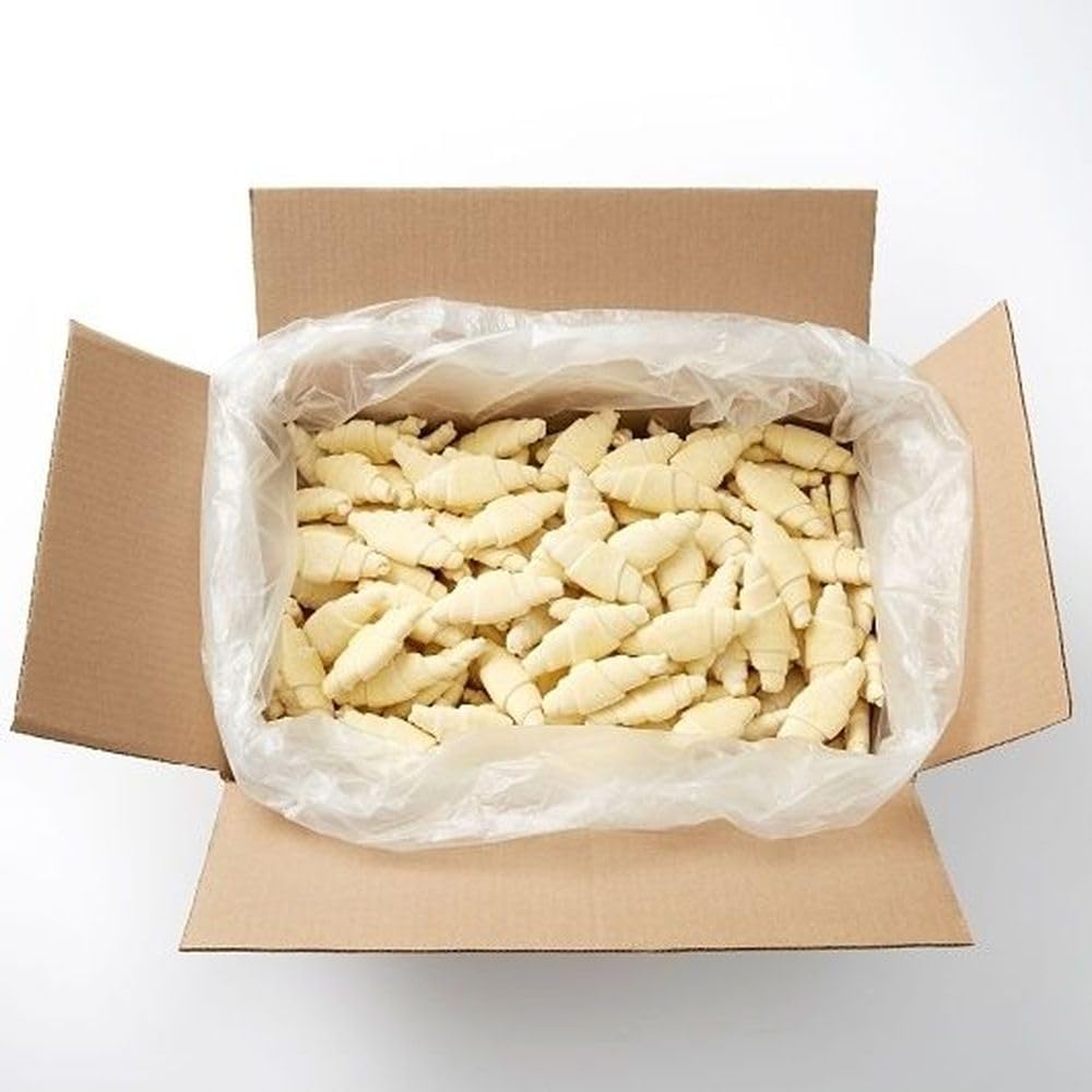 Frozen Croissant Dough Bulk Straight Butter 100/1.25 OZ by Pillsbury – 1.25 OZ, golden brown