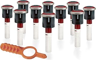 Sprinkler 10 Pack Hunter MP Rotator MP1000 90-210 8'-15 Nozzles with Free Tool!