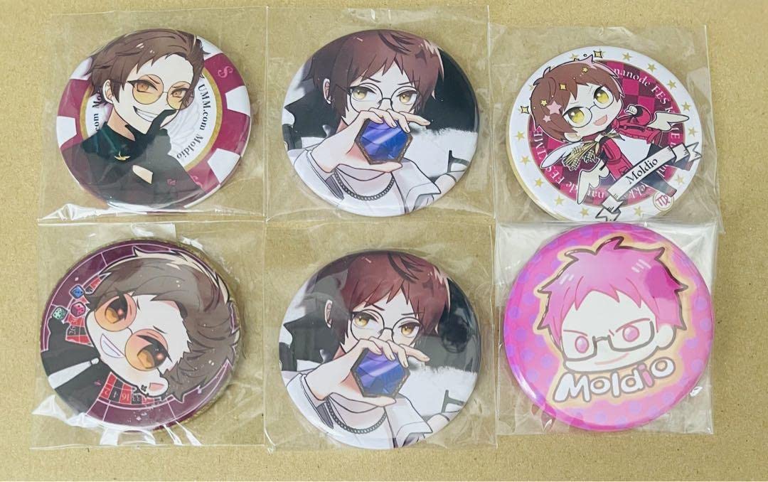 Amazon.co.jp: UMM 缶バッジ もるでお まとめ売り ゴルパ if : おもちゃ