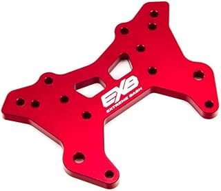 ARRMA Front Aluminum Shock Tower CNC 7075 T6 RS, Red: EXB, ARA320575