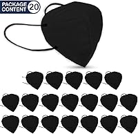 Vista 2 de Lutema Cubrebocas transpirable de 5 capas de protección fabricado en Estados Unidos, cómodo, elástico con cinta elástica para las orejas, repuesto