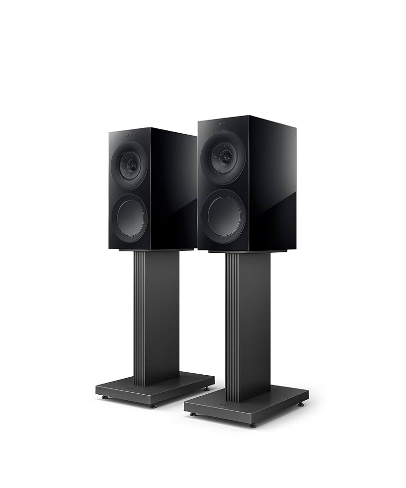 KEF R3 スピーカーペア　Black Gloss Amazon.co.jp: KEF R3 Meta ブックシェルフスピーカー (ペア