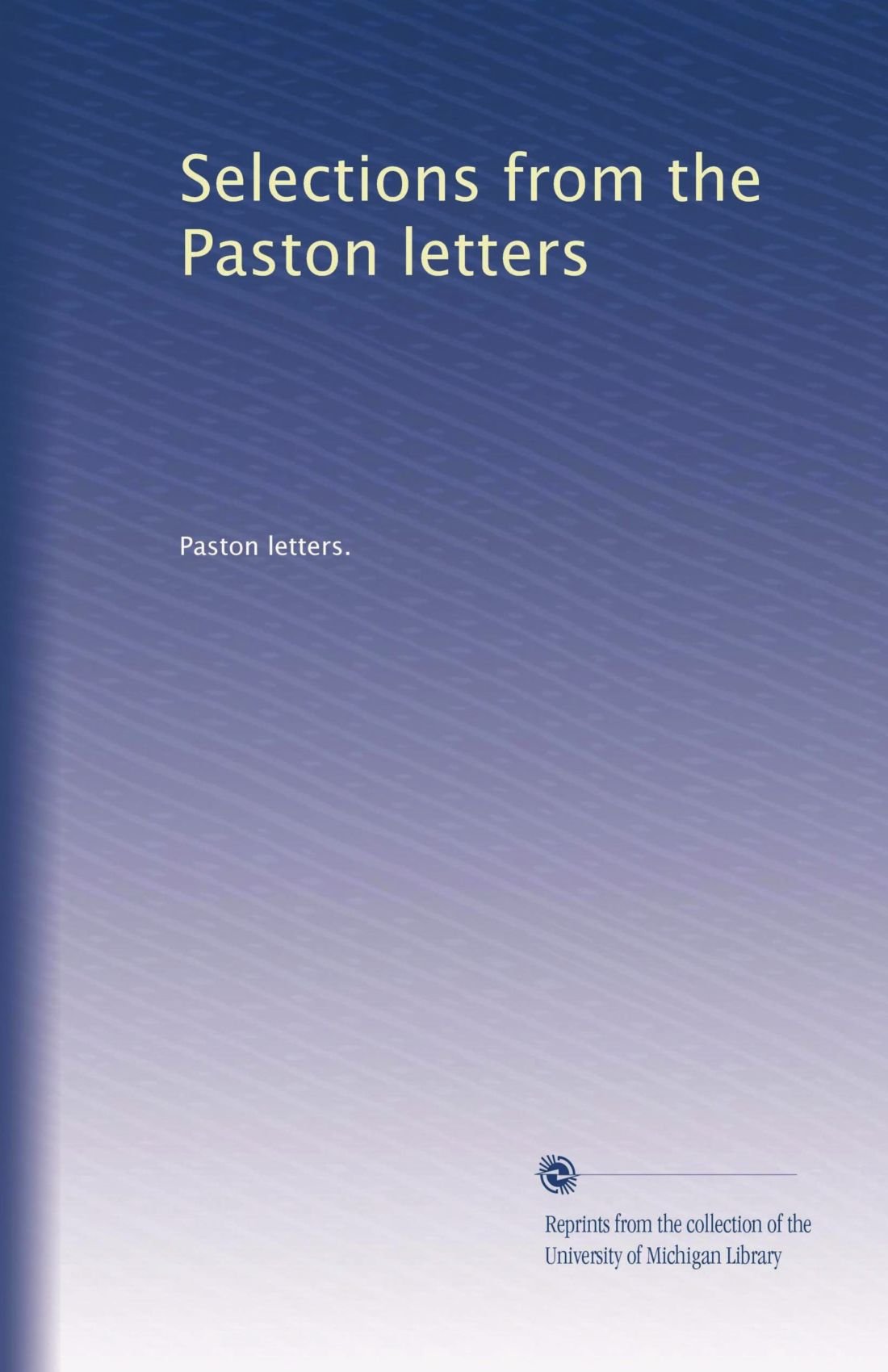 Selezioni dalle lettere Paston