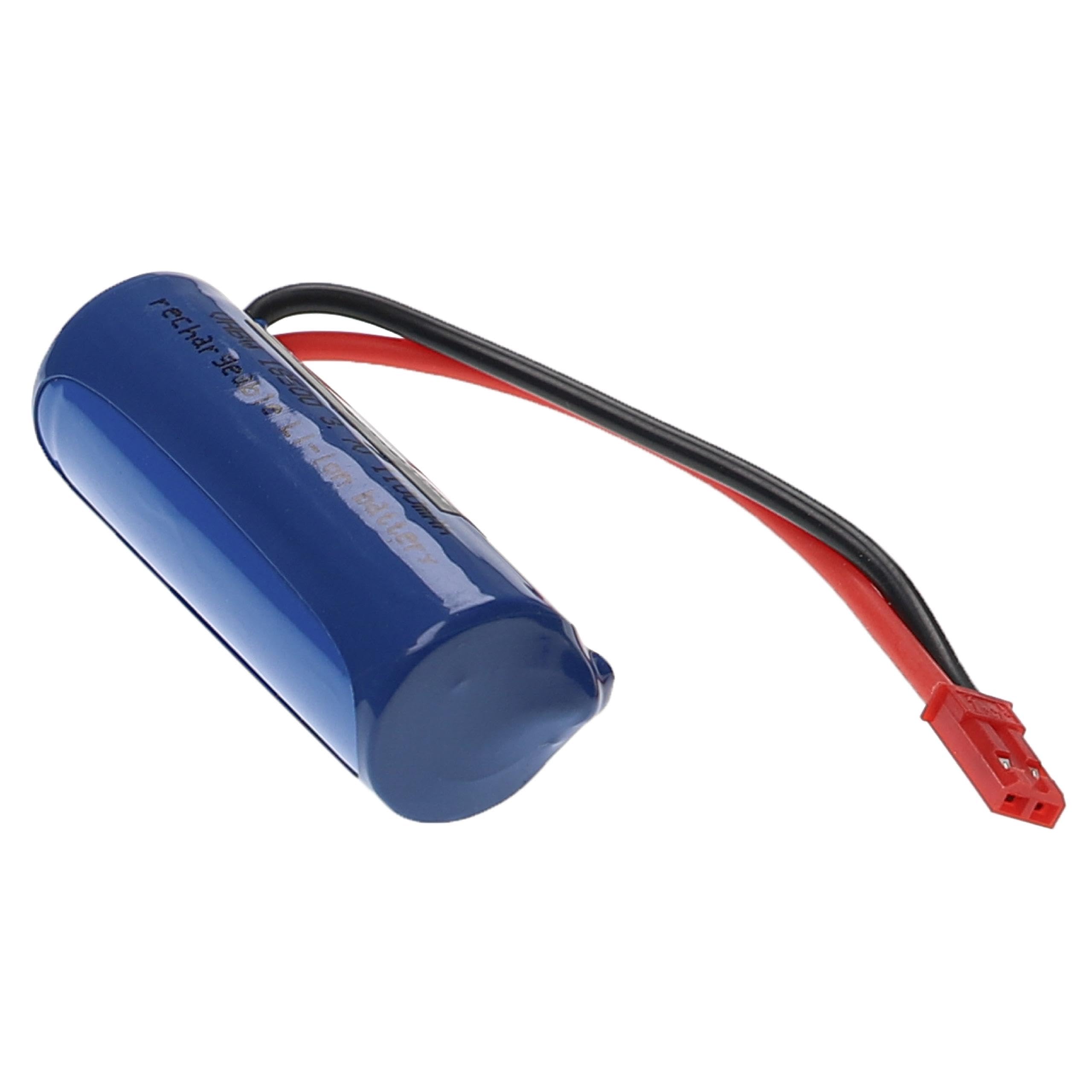 vhbw Bateria do modelarstwa, np. kompatybilna z Fei Lun (1100 mAh, 3,7 V, litowo-jonowa)