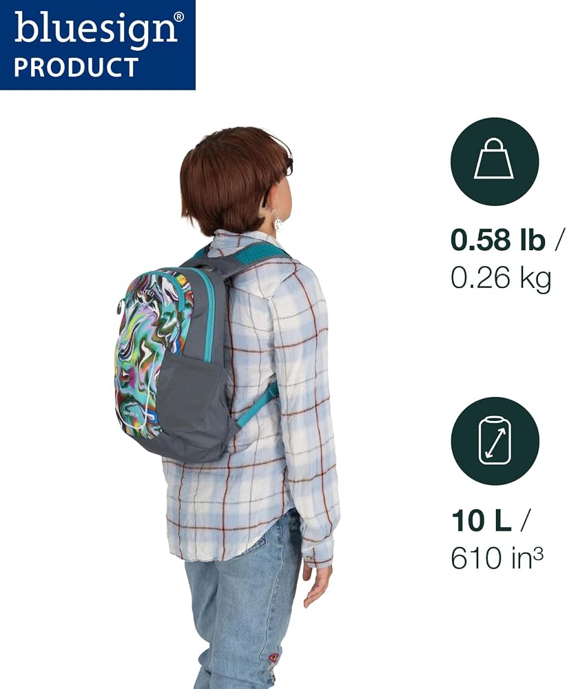Osprey Daylite Jr. Kids' Commuter Backpack, Hotspot Pink/Frosty Mint : Sports & Outdoors
