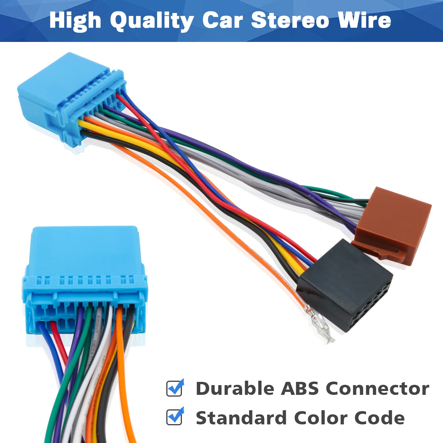 RADIO STEREO WIRING Loom Iso Quadlock Harness + Aerial For Vauxhall Astra H Mk5 £9.49 - UK