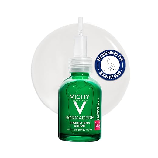 ¡NUEVO! NORMADERM SÉRUM PROBIO BHA VICHY EXFOLIANTE SUAVE DIARIO PIEL GRASA 30ML, Único (MB447600)